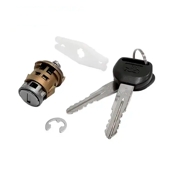 For Honda -Acura 1990-2001  HD103 Driver Door Lock Cylinder Coded D-19-113  (ASP)